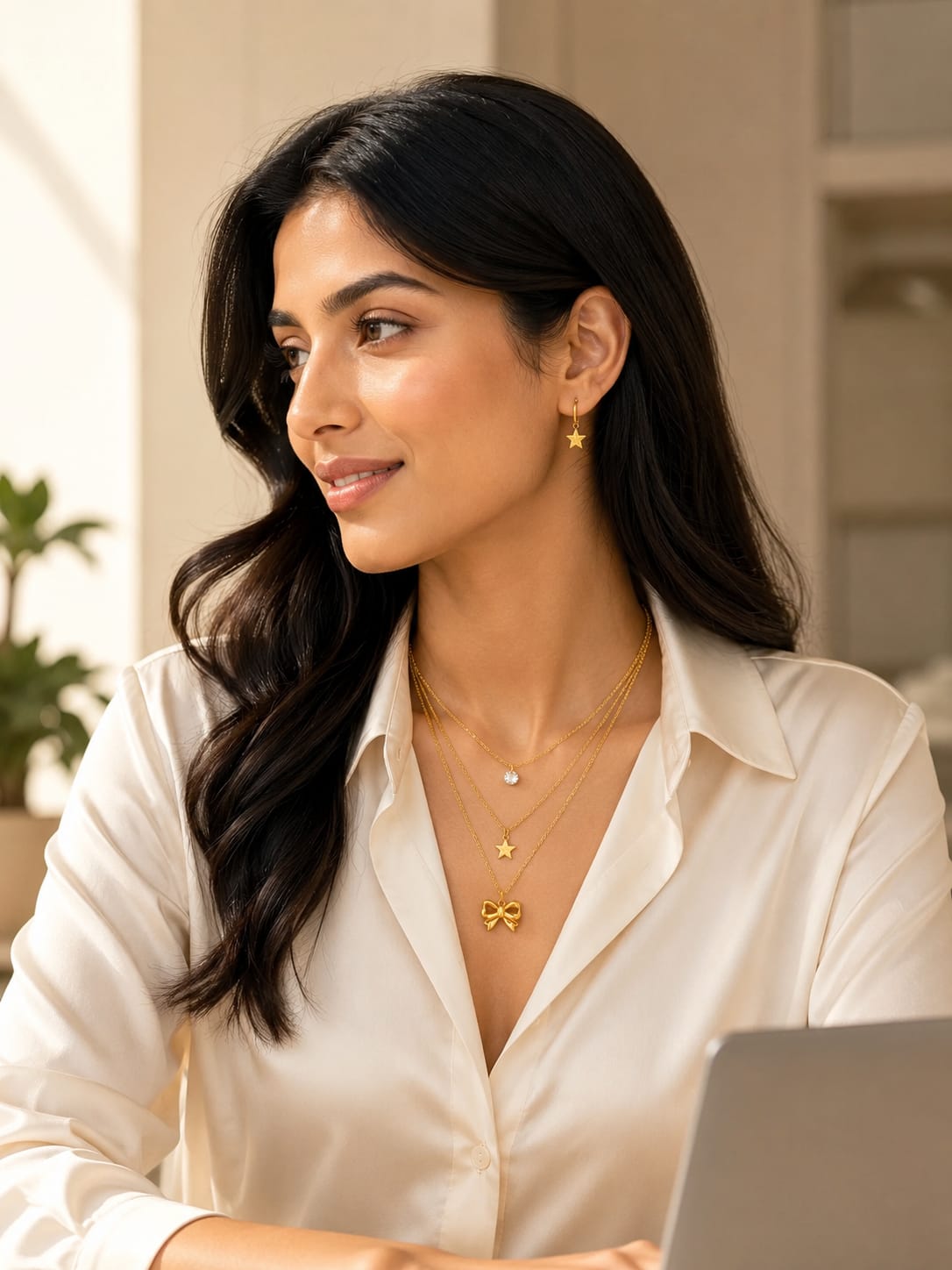 celeste-bow-layered-necklace